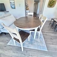 5PC DINING TABLE & CHAIRS