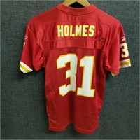 Priest Holmes,Chiefs Jersey,Reebok,Size M 10-12