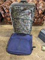 SUITCASE AND GARMENT BAG