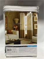 $28 CHF 120-in White Room Darkening Curtain
