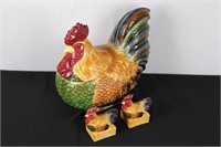 Chicken Cookie Jar w/ Matching S&P Shakers