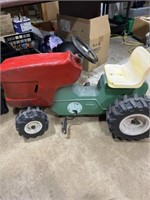 Plastic pedal tractor