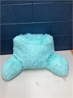 Fuzzy backrest pillow