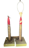 War Art Artillery Shell Lamp Bases