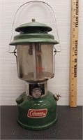 Coleman lantern. Glass intact. 5 81 stamped on
