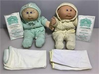 2 Cabbage Patch babies dolls. No box