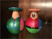 Mexican Salt and Pepper Shakers