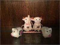 Cows and Pigs Salt and Pepper Shakers