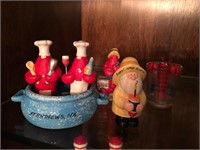 LOT of Lobster Salt and Pepper Shakers