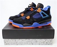 Nike Air Jordan 4 Retro Cavs Safety Orange & Royal