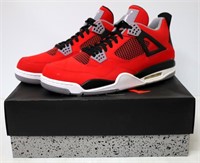 Nike Air Jordan 4 Retro Toro Bravo Fire Red Nubuck