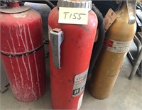 Q - MIXED LOT OF FIRE EXTINGUISHERS (T155)