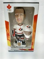 BRODEUR LARGE HAND PAINTED BOBBLE HEAD  BRAND NEW