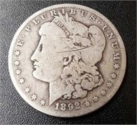 1892-O Morgan Dollar