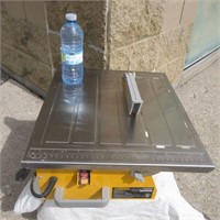 Workforce 7” Tile saw - Working order with blade.