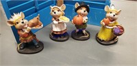 Thanksgiving mice figurines