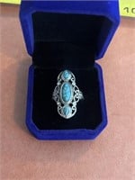Nice stone ring, approximate size 7/7 1/2.