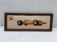 Vtg 60's Falstaff Beer Lotus Indy Car Wall Plaque