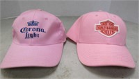 2 Pink Ladies Hats
