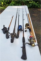 Assorted Fish Poles