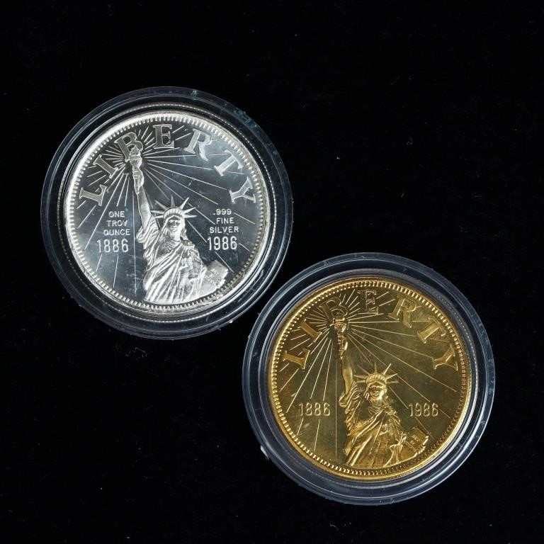 Statue of Liberty Medallion Collection 1 oz silver