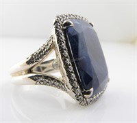 John Hardy Sapphire Diamond Ring