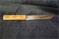 Hunting Knife with Wood Handle