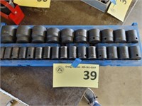 Misc. 3/8 Drive Metric Impact Socket Set