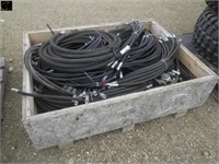 Crate of unused hyd hoses