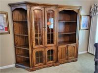 Wood China/Storage Cabinet by Virginia House