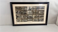1909 Fairmount Park Race Photograph Collage