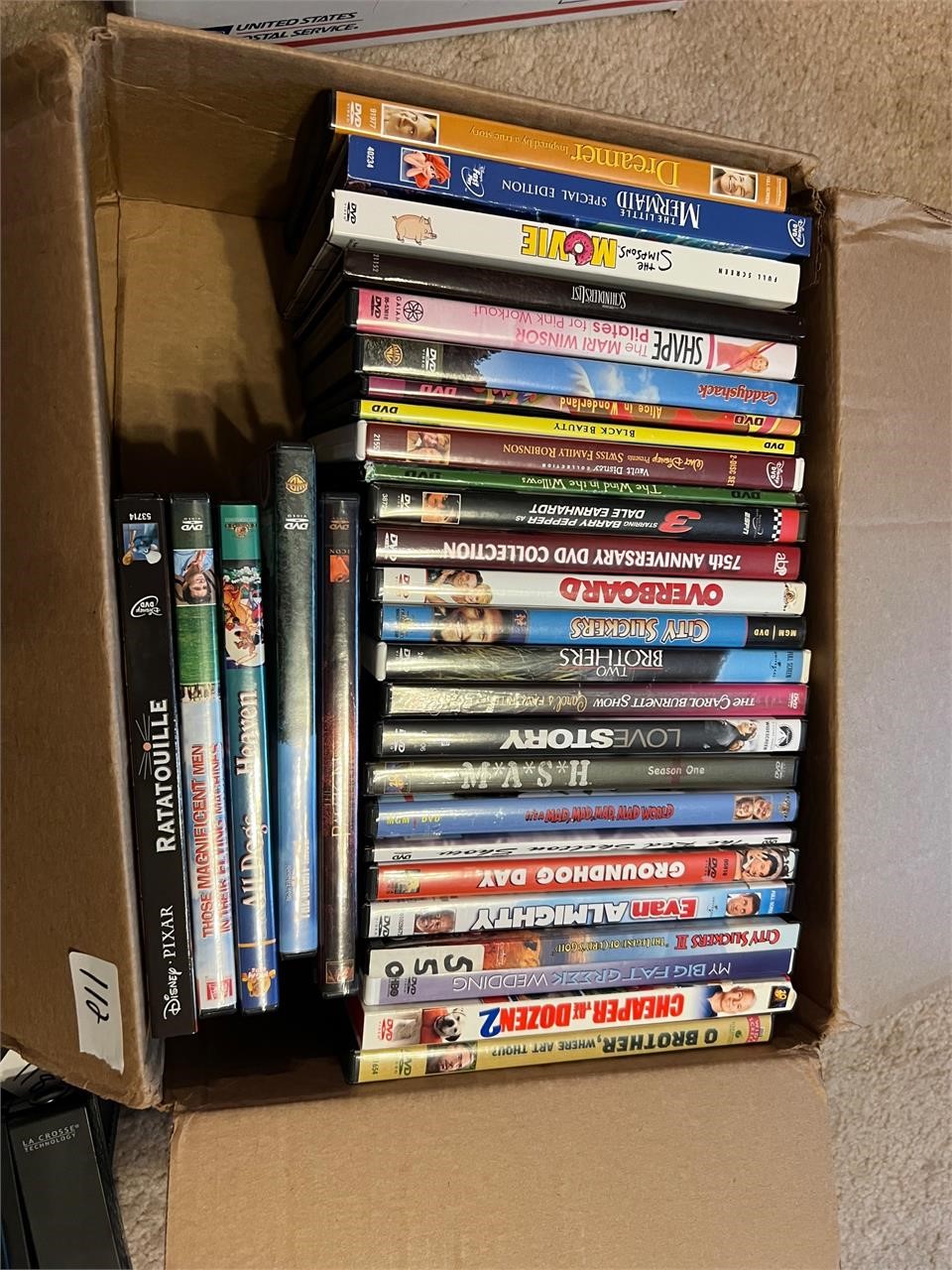 LOT OF 30 MISC DVDS