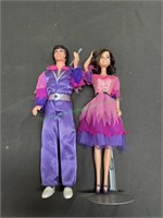 Donny and Marie Osmand dolls