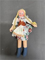 1950 Poland Sourvenier Doll with Celluloid face