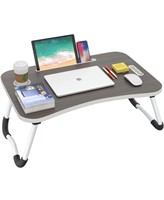 Folding Lap Desk, 23.6 Inch Portable Wood