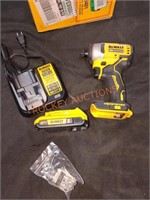 DeWalt 20V 1/4" impact driver kit