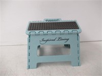 Inspired Living Heavy Duty Folding Step Stool, 9"