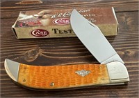 Case XX 6172 Clasp Prism Orange Pocket Knife