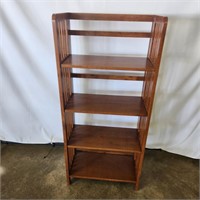 Solid Wood Bookshelf, 4 shelves- goes with 750