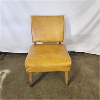 Low Caramel Leather chair
