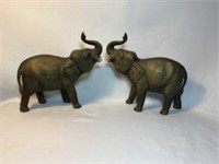 Matching Pair of Toy Celluloid Elephants