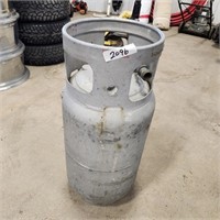 Empty Forklift Propane Tank