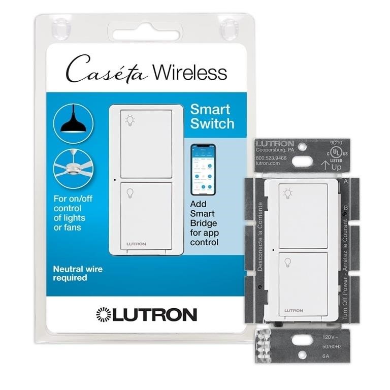 Lutron CasÃƒÂ©ta Wireless Smart Lighting Switch fo