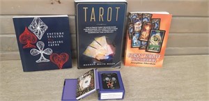 Tarot Lot, 3 books & cards