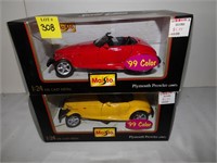 2-1/24th Scale Cars