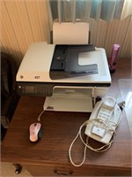 PRINTER HP AND TELEPHONE, WIRELESS MOUSE
