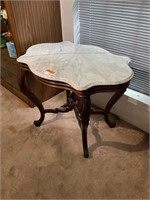 Antique Marble Top Table