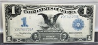 1899 $1 Silver Certificate "Black Eagle" Note Unc.