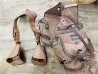 Kids stirrups and saddle bag