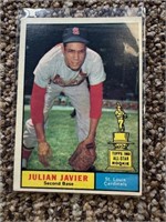 1961 Topps #148 Julian Javier